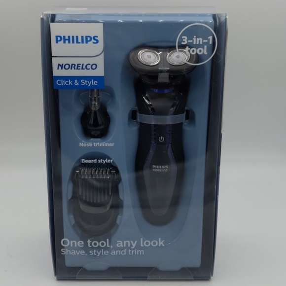 philips norelco click & style 3 in 1 tool